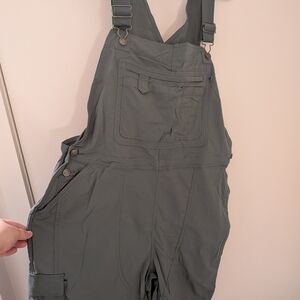 Duluth Trading Co Women's Olive Jumpsuit
